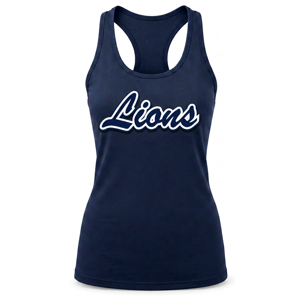 Racerback Tank – Navy